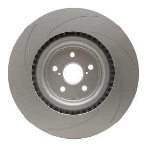 Lexus RC F Brake Rotor (1) - Right Front - R1 Concepts - GeoSPEC Slotted - `15-`22